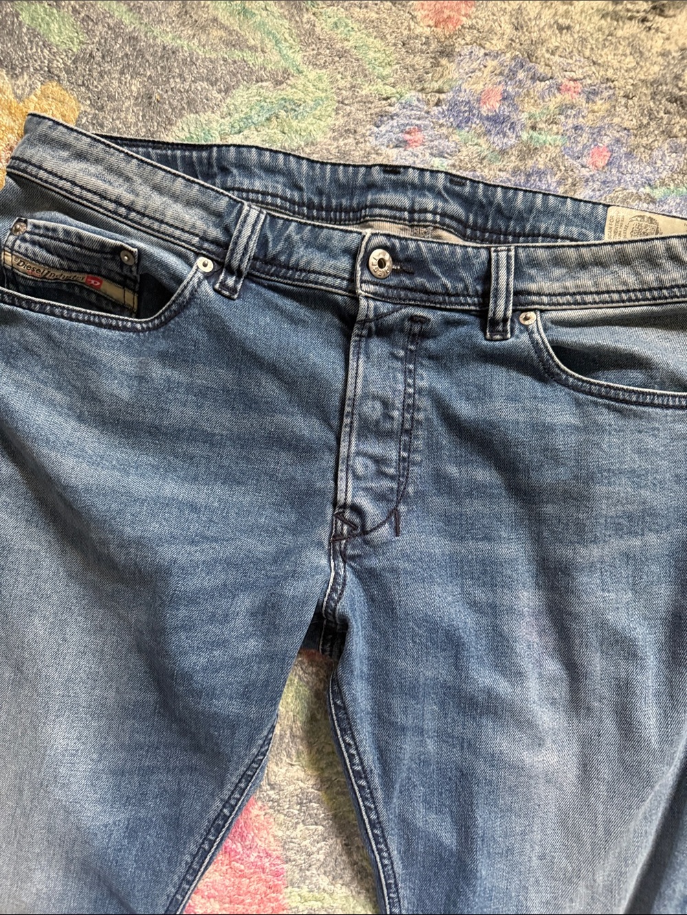 Men's Diesel Safado Regular Slim Straight Jeans 36 x 32